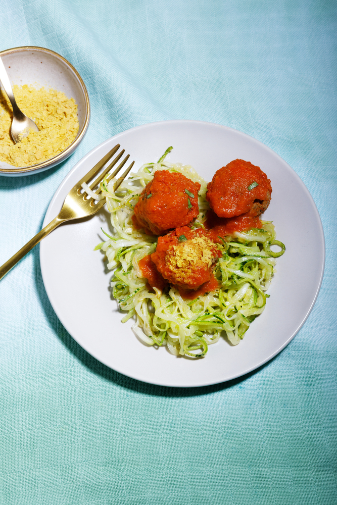 Bolinhas de carne ao molho de tomate do SPA