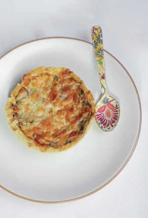 Kit 6 Quiches (escolher: cogumelo, frango, costela)
