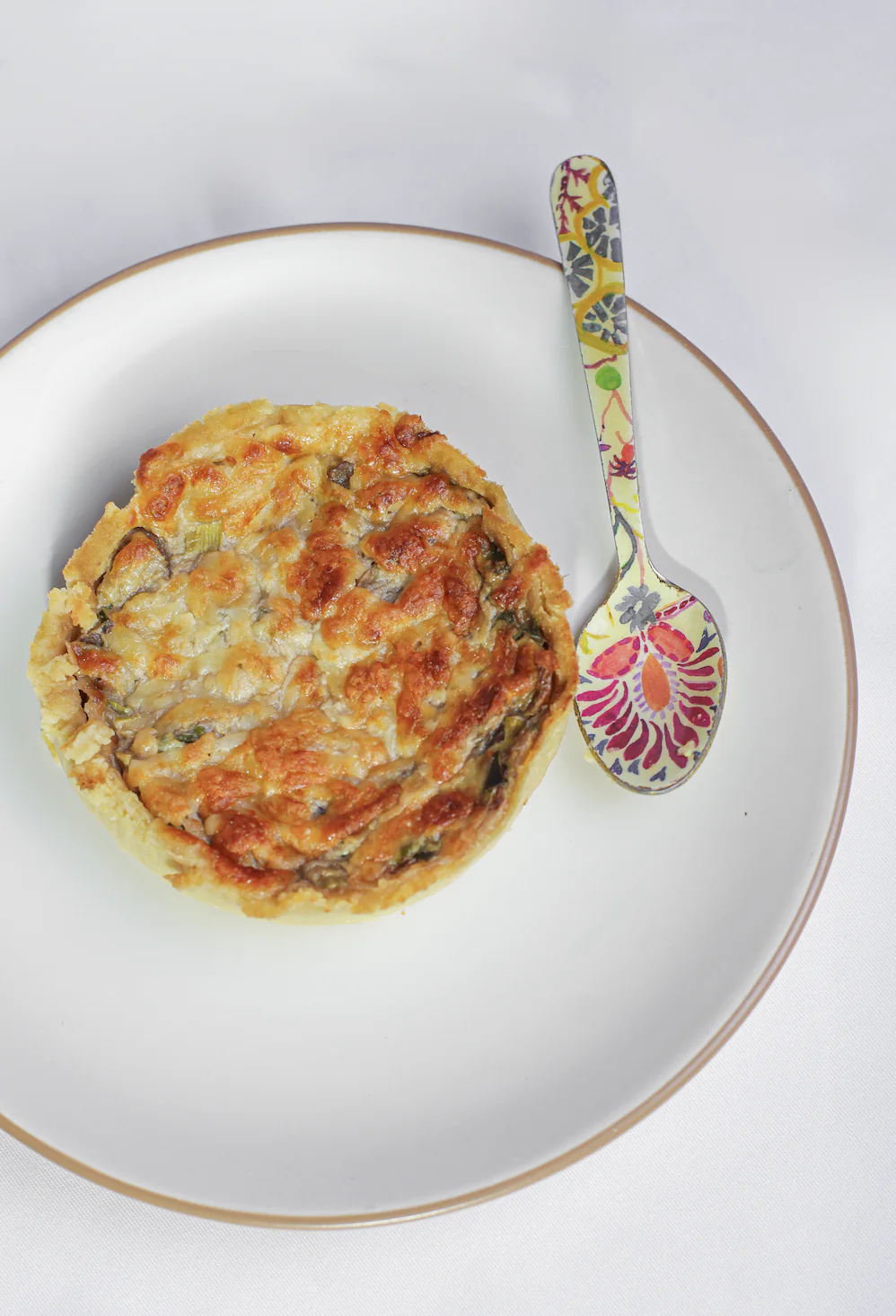 Kit 6 Quiches (escolher: cogumelo, frango, costela)